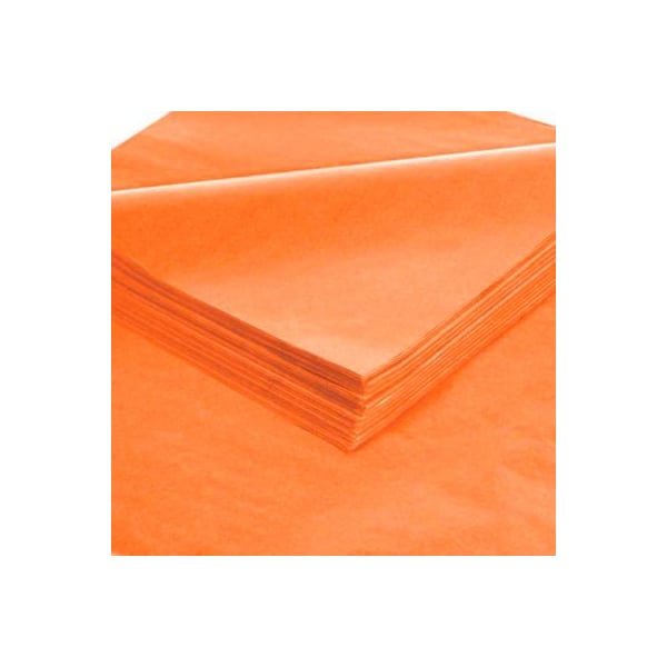 Box Packaging Gift Grade Tissue Paper 20W x 30L Orange 480 Sheets T2030S - main
